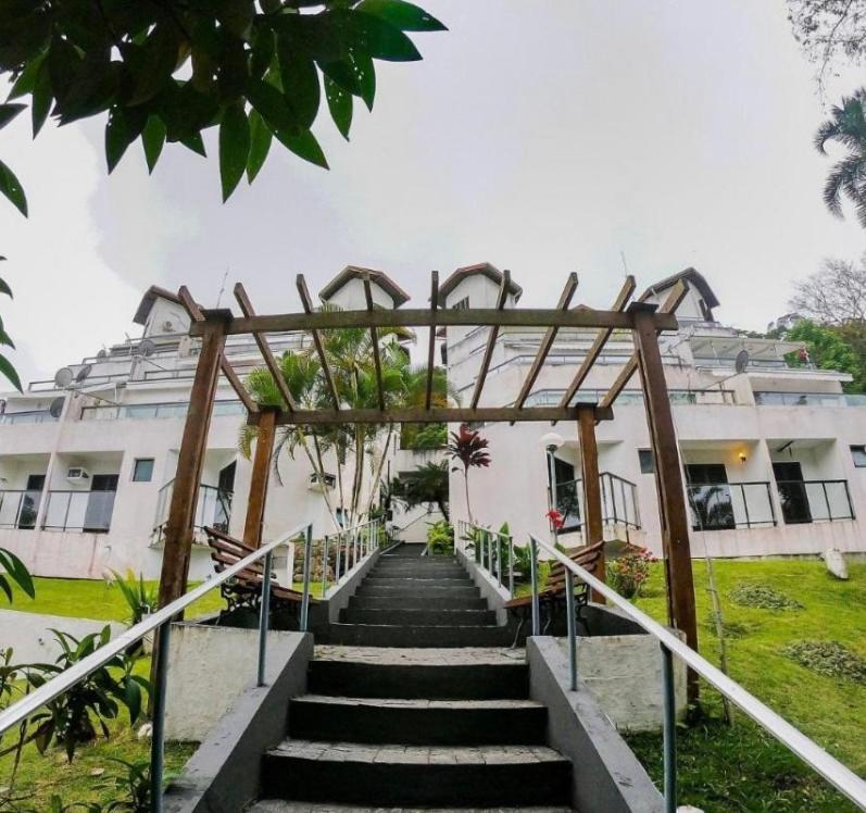 Apartmán Linda Cobertura Duplex, Pe Na Areia,Vista Linda. Caraguatatuba Exteriér fotografie