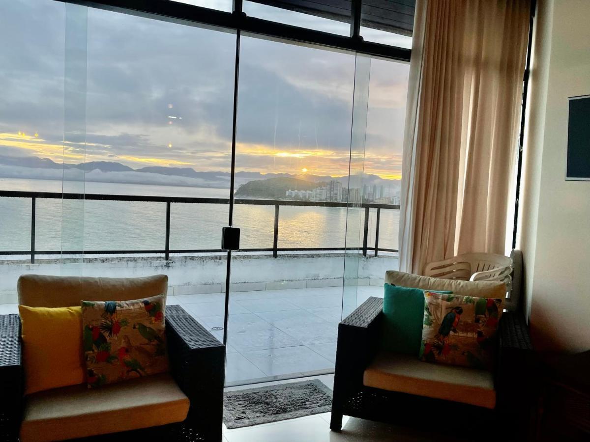 Apartmán Linda Cobertura Duplex, Pe Na Areia,Vista Linda. Caraguatatuba Exteriér fotografie