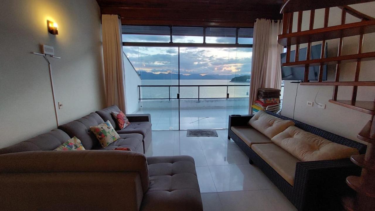 Apartmán Linda Cobertura Duplex, Pe Na Areia,Vista Linda. Caraguatatuba Exteriér fotografie