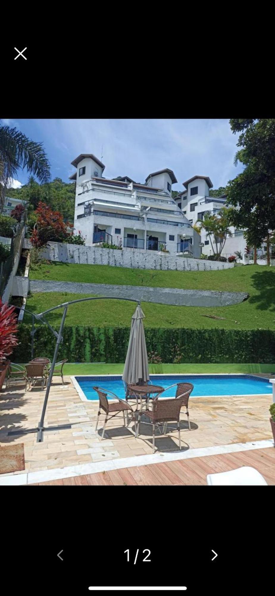 Apartmán Linda Cobertura Duplex, Pe Na Areia,Vista Linda. Caraguatatuba Exteriér fotografie