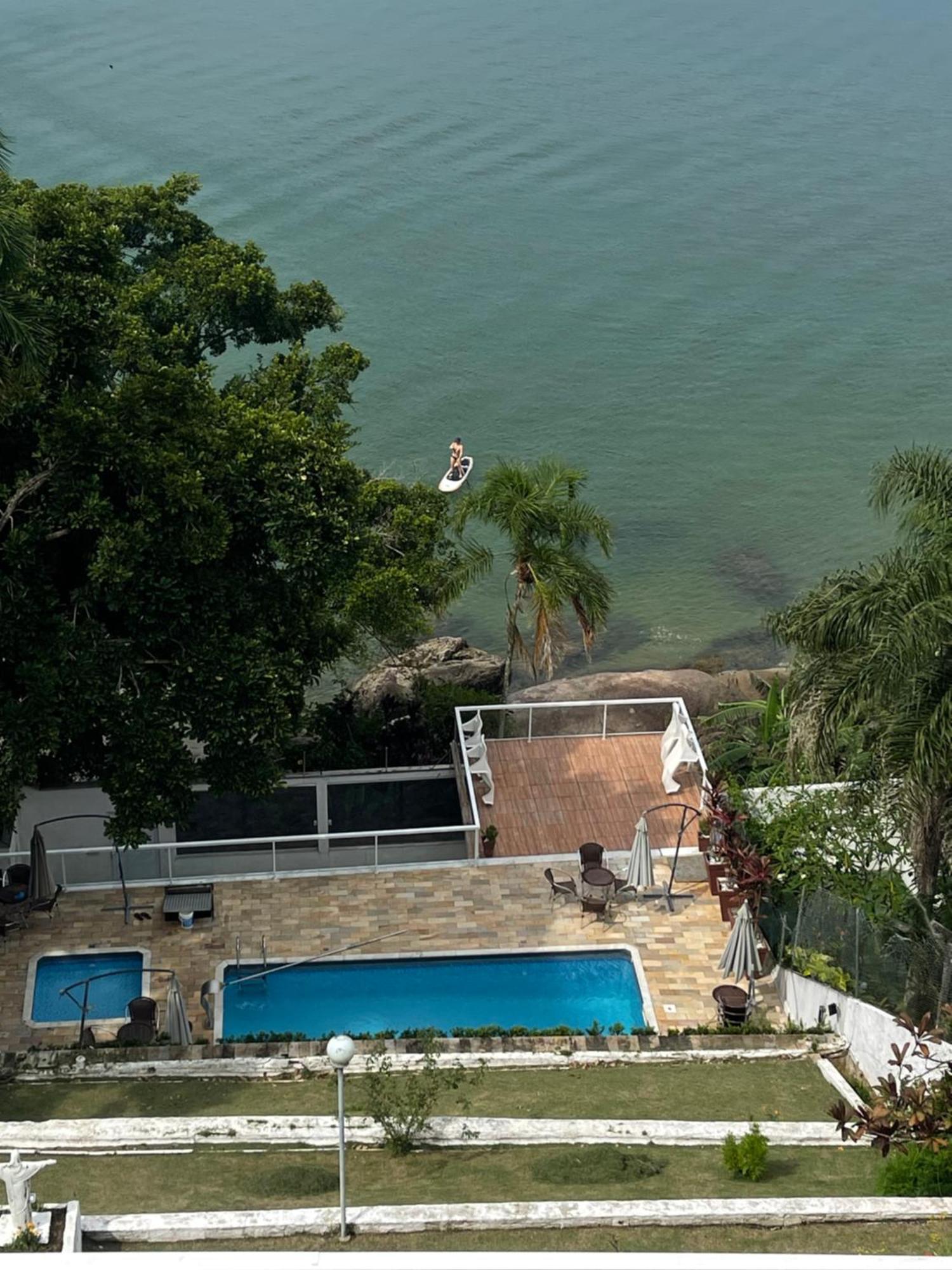 Apartmán Linda Cobertura Duplex, Pe Na Areia,Vista Linda. Caraguatatuba Exteriér fotografie